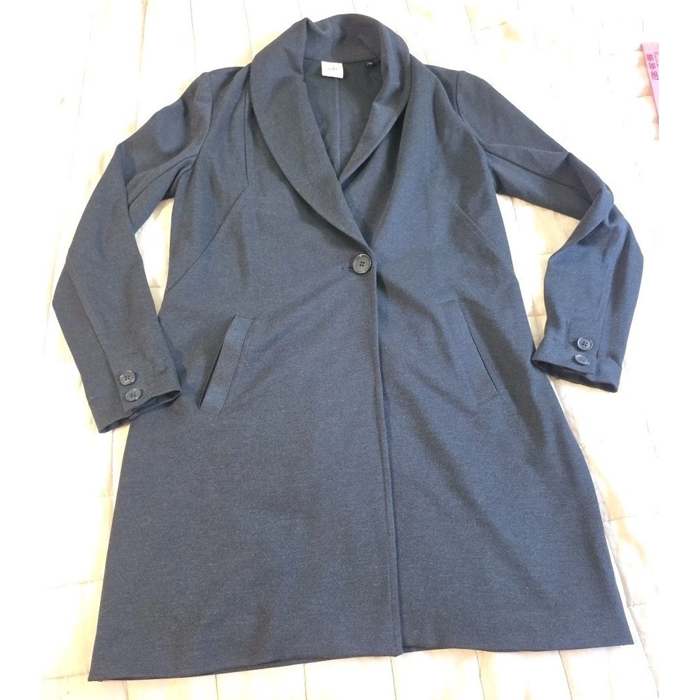 Cabi Navy Blue Dinner‎ Jacket Long Blazer Cardigan Size Small
